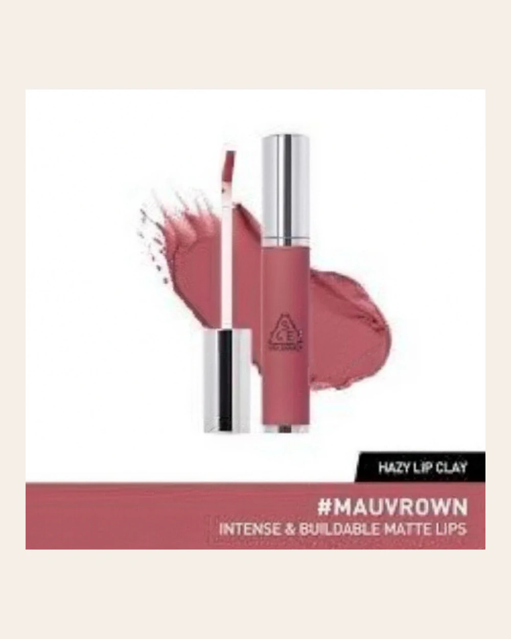 3CE Hazy Lip Clay — MAUVROWN